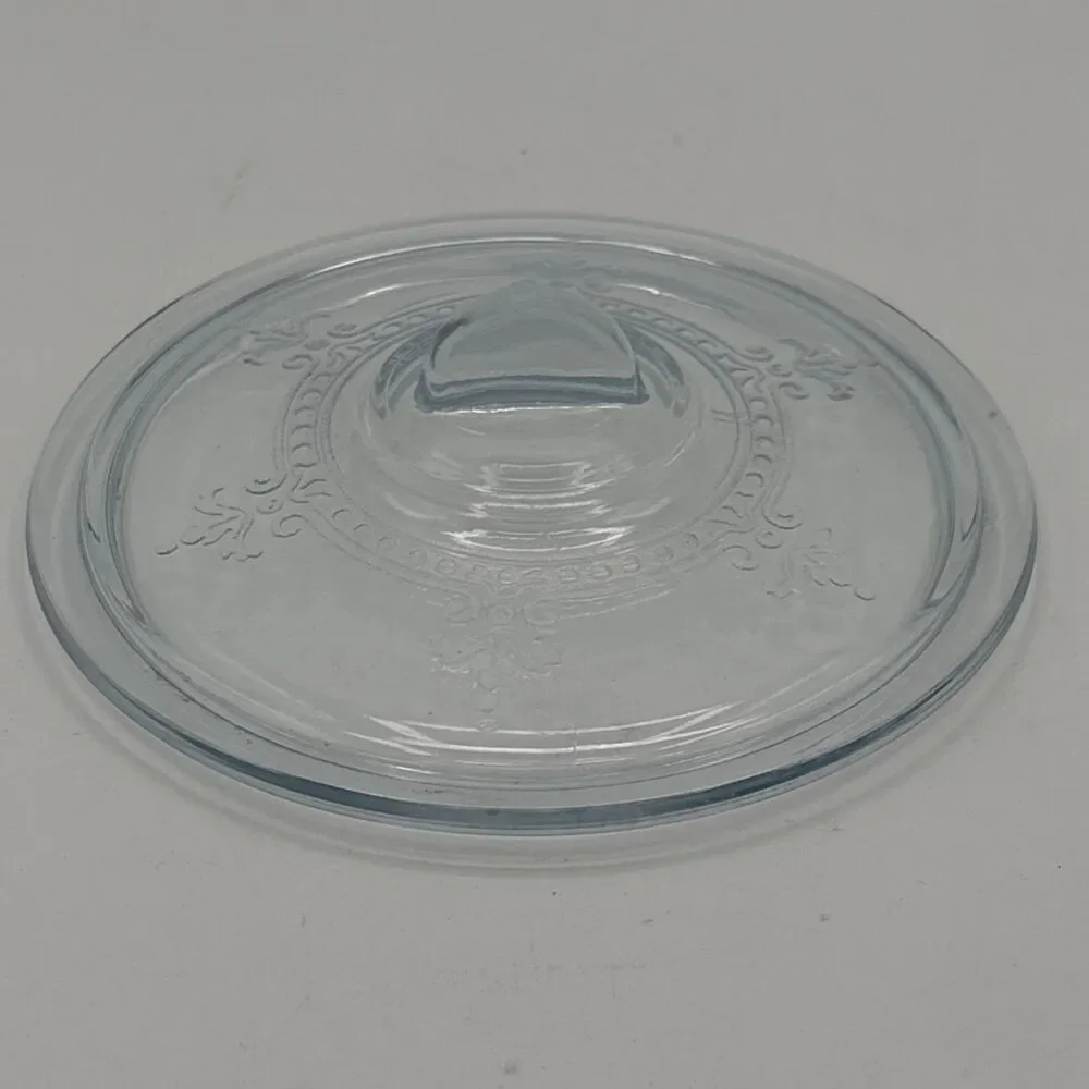 Vintage Fire King Sapphire Blue Philbe Individual Casserole Replacement Lid Only